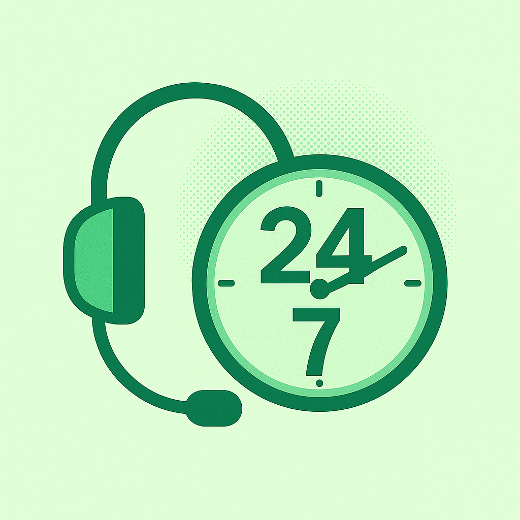 24/7 Customer Service